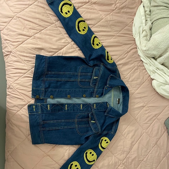 kapital Jackets & Blazers - KAPITAL14oz Denim SmileEmbroidery Westerner Jacket
